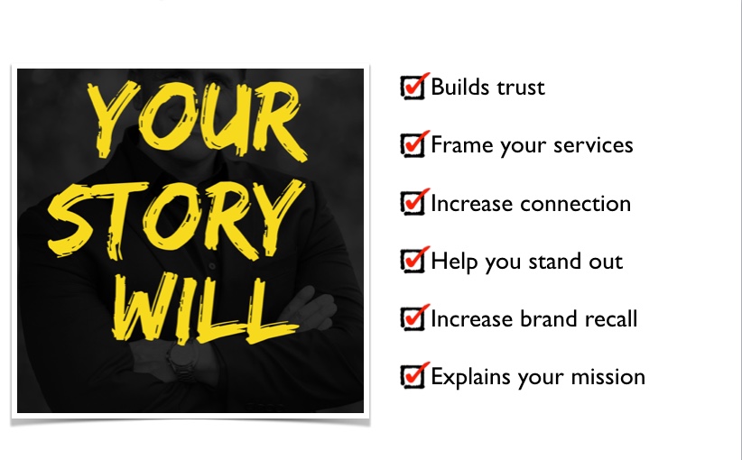 Why should you tell your personal story during your sales presentation